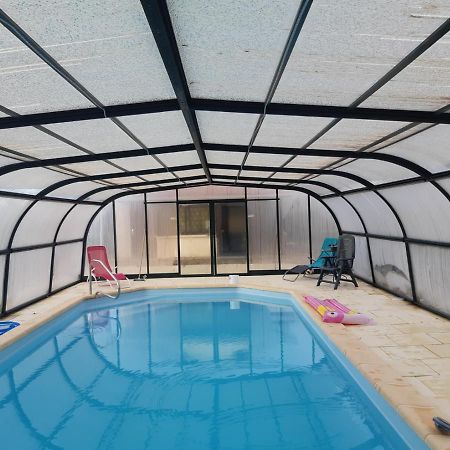 Maison A La Campagne Avec Piscine Flayat エクステリア 写真
